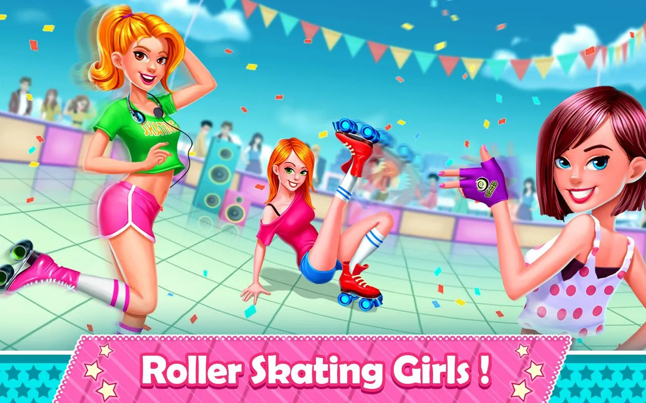 Roller Skating Girl - Street D | Indus Appstore | Screenshot