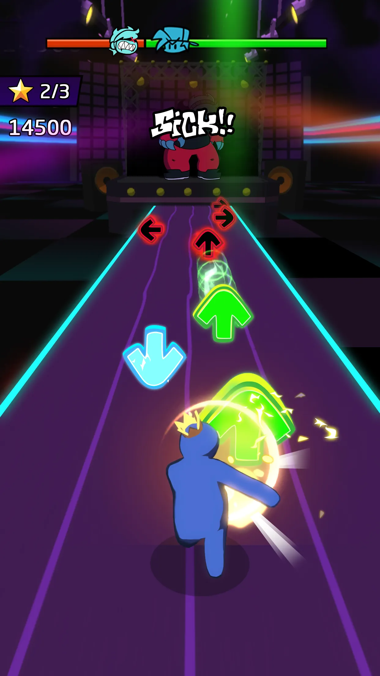 Blade Night : Rhythm Saber | Indus Appstore | Screenshot