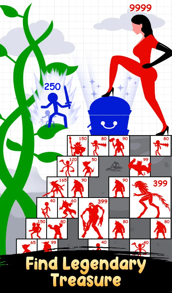 Stick Hero: Tower Defense | Indus Appstore | Screenshot