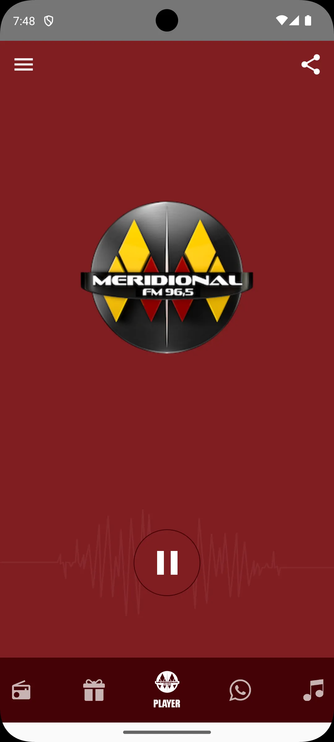 Meridional FM | Indus Appstore | Screenshot