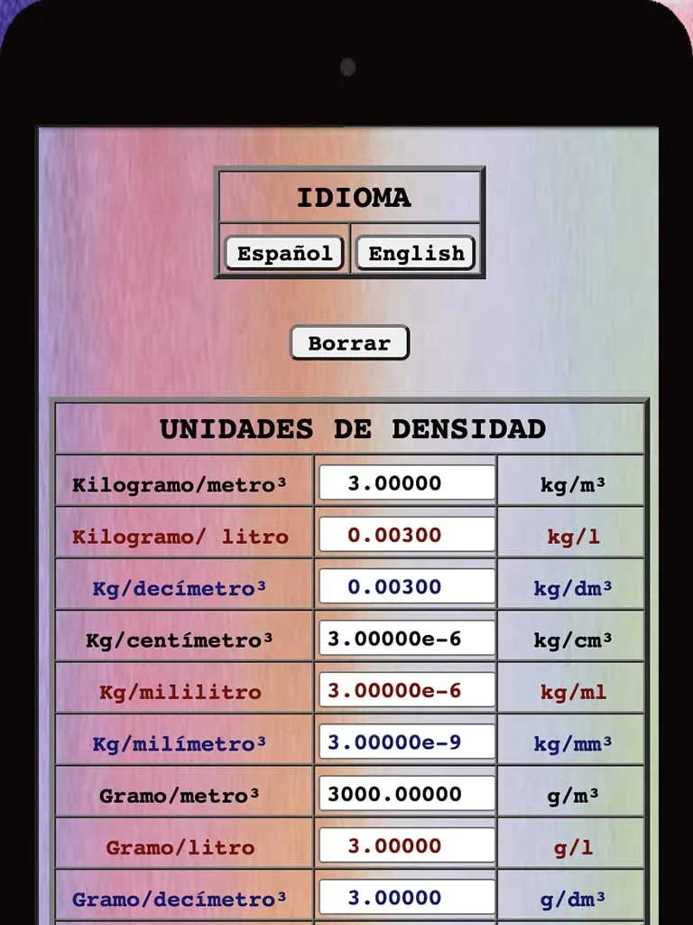 Convertidor de unidades | Indus Appstore | Screenshot