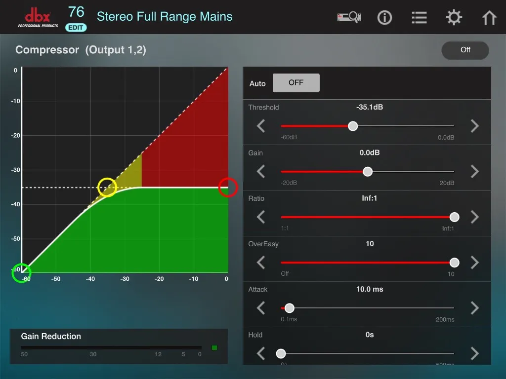 DriveRack VENU360 Control | Indus Appstore | Screenshot