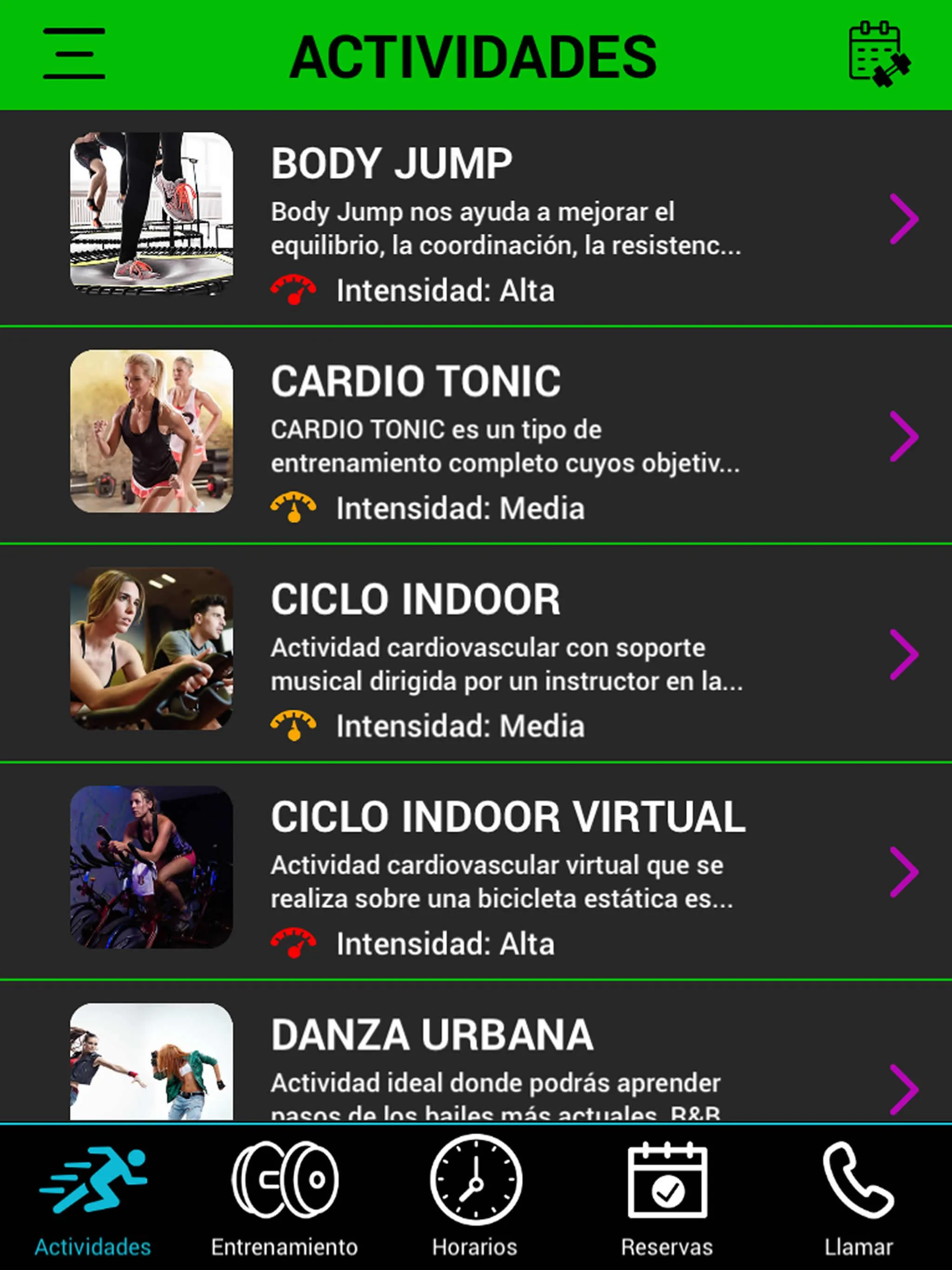 Territorio Fitness Icod | Indus Appstore | Screenshot