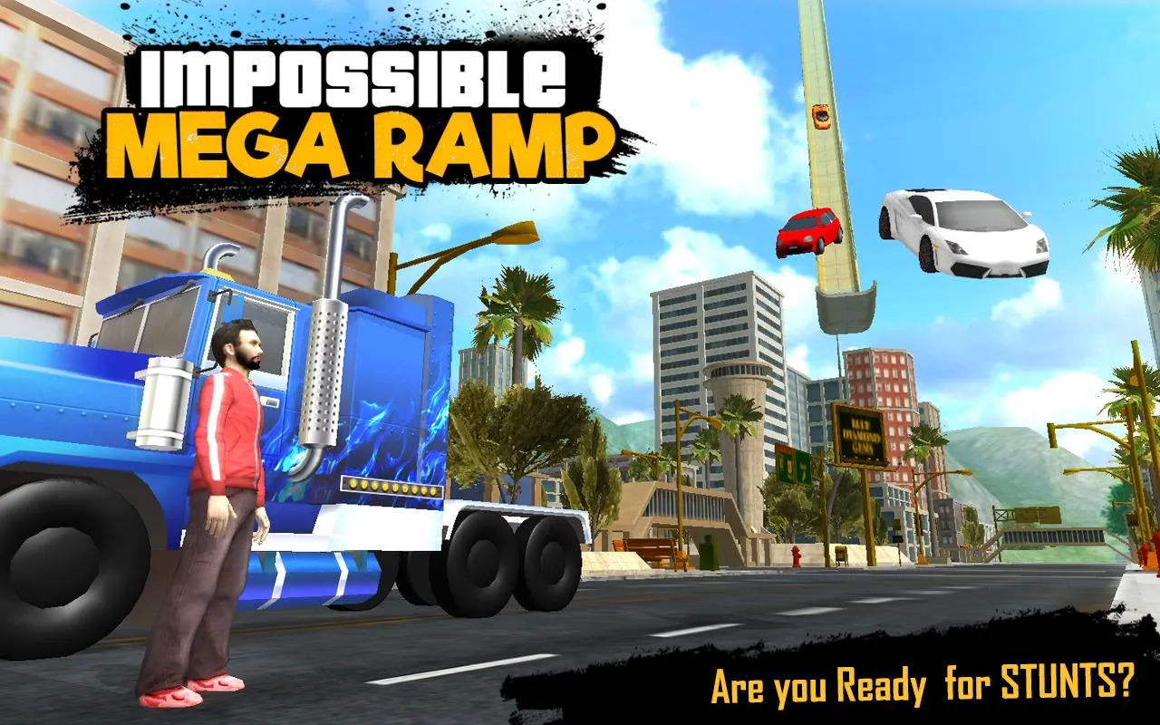 Impossible Mega Ramp 3D | Indus Appstore | Screenshot