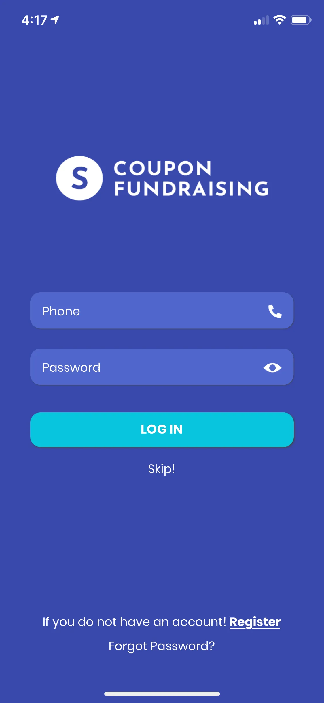 Smartphone Coupon Fundraising  | Indus Appstore | Screenshot