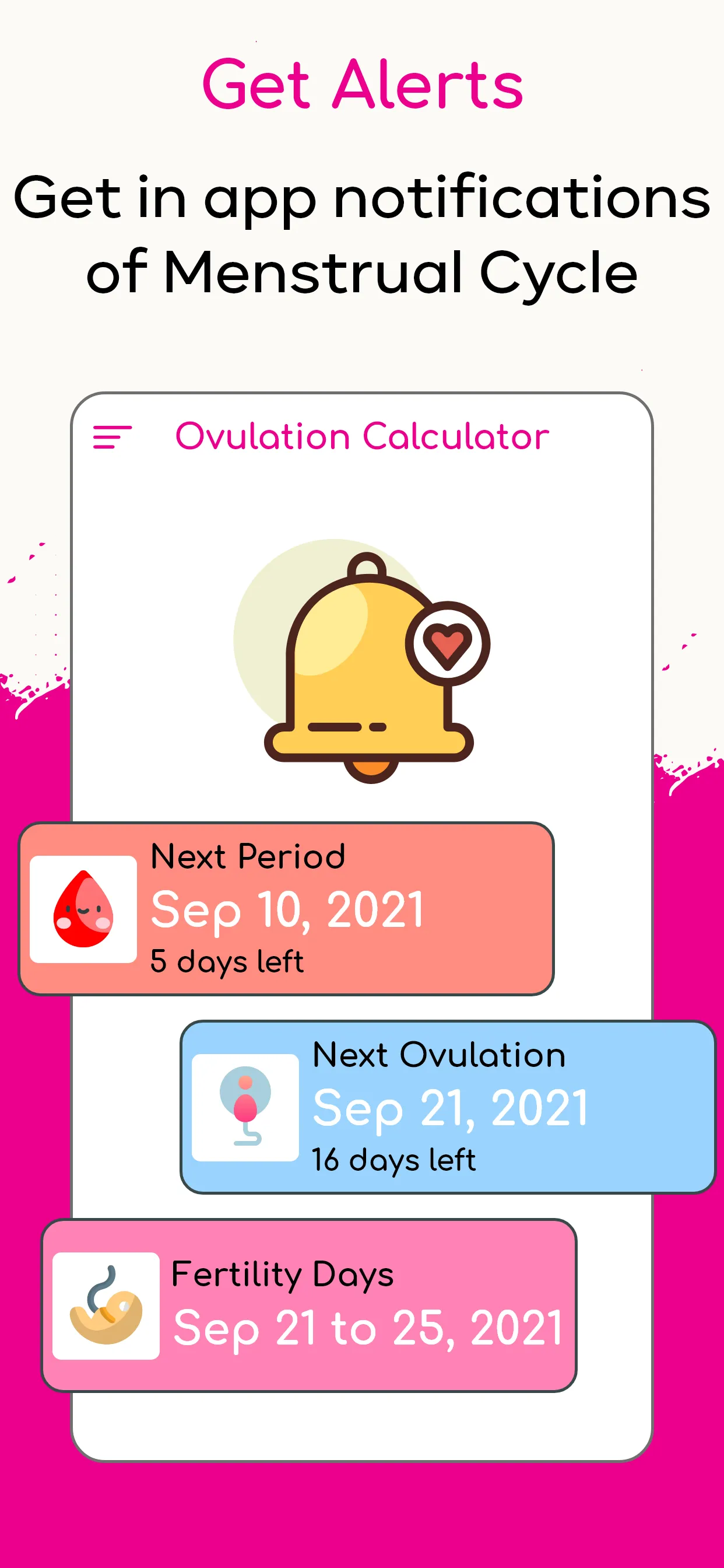 Ovulation Calculator & Tracker | Indus Appstore | Screenshot