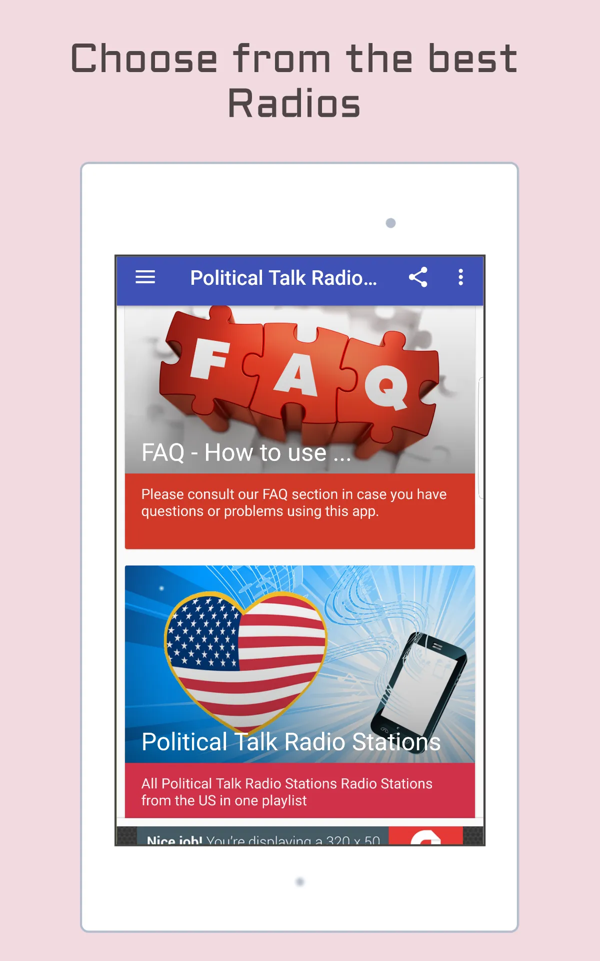 Political Talk Radio Stations | Indus Appstore | Screenshot