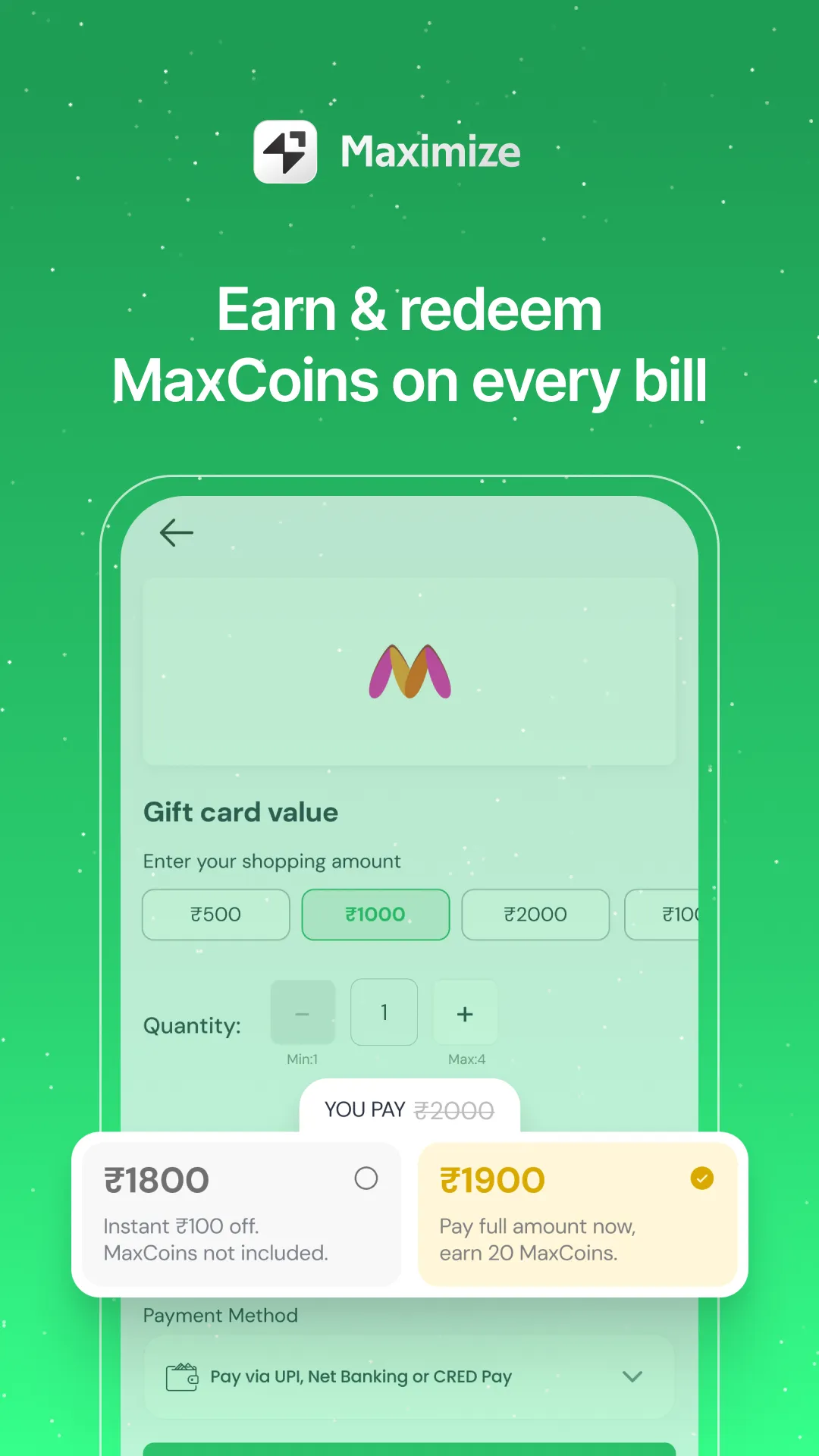 Maximize | Indus Appstore | Screenshot