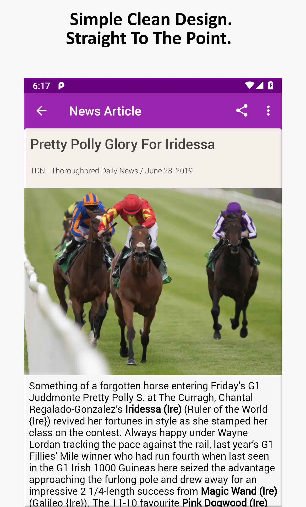 Horse Racing News | Indus Appstore | Screenshot