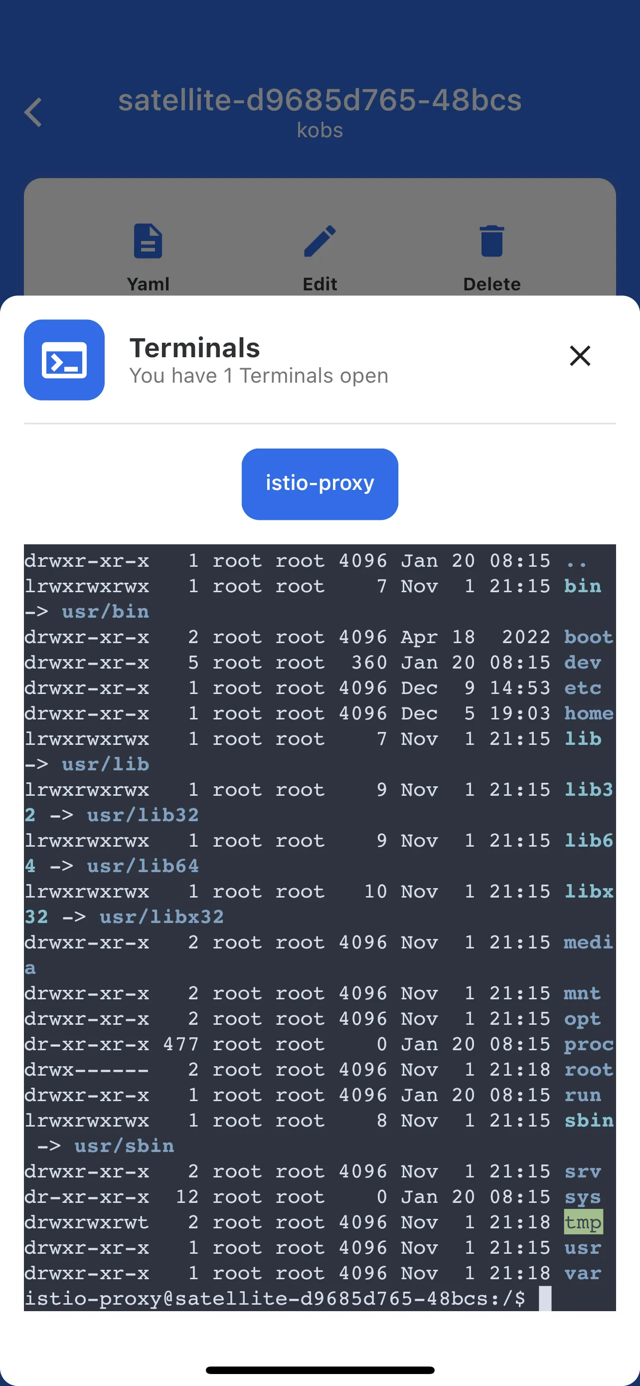 kubenav - Kubernetes Dashboard | Indus Appstore | Screenshot