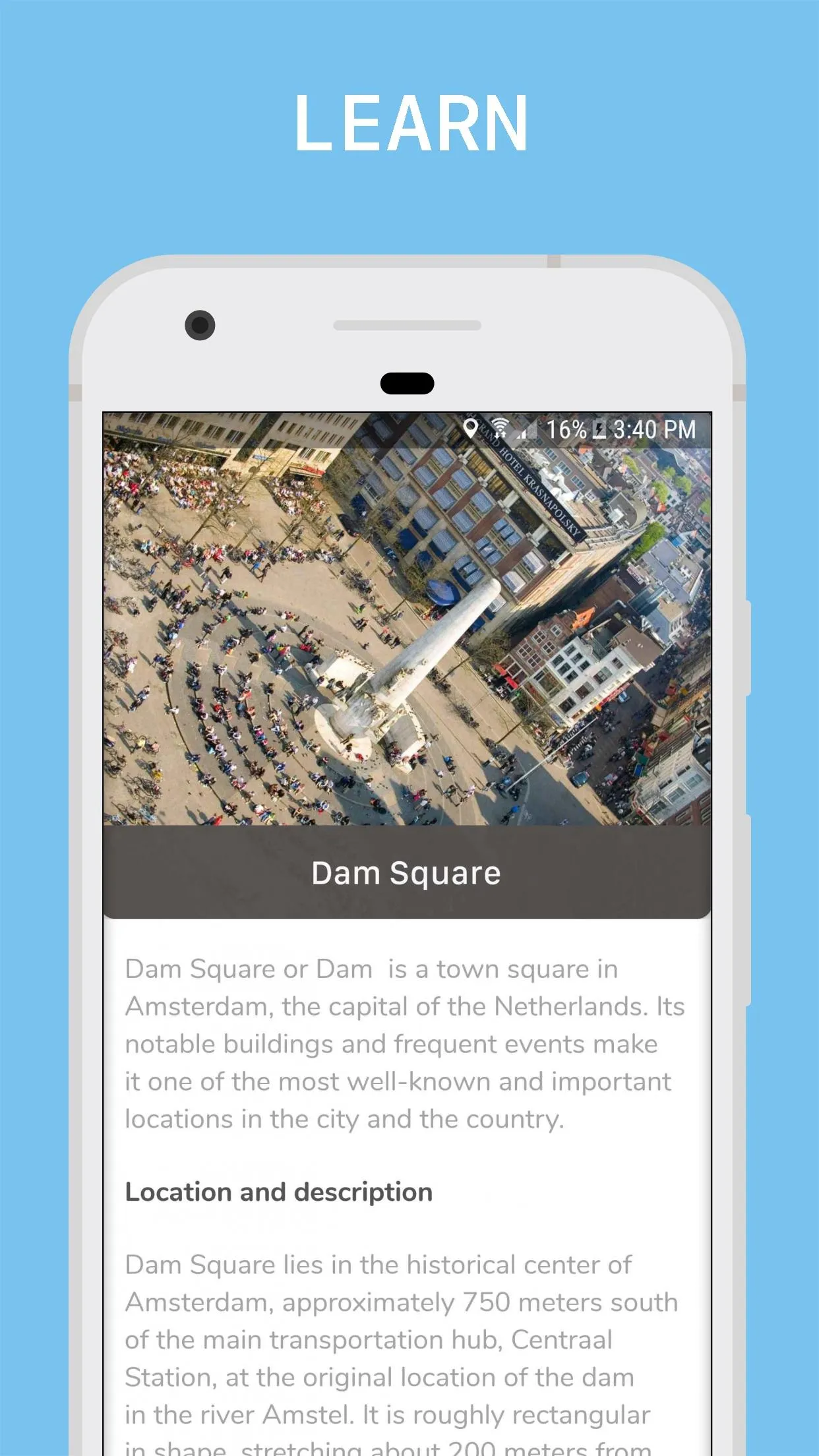 Amsterdam Travel Guide | Indus Appstore | Screenshot