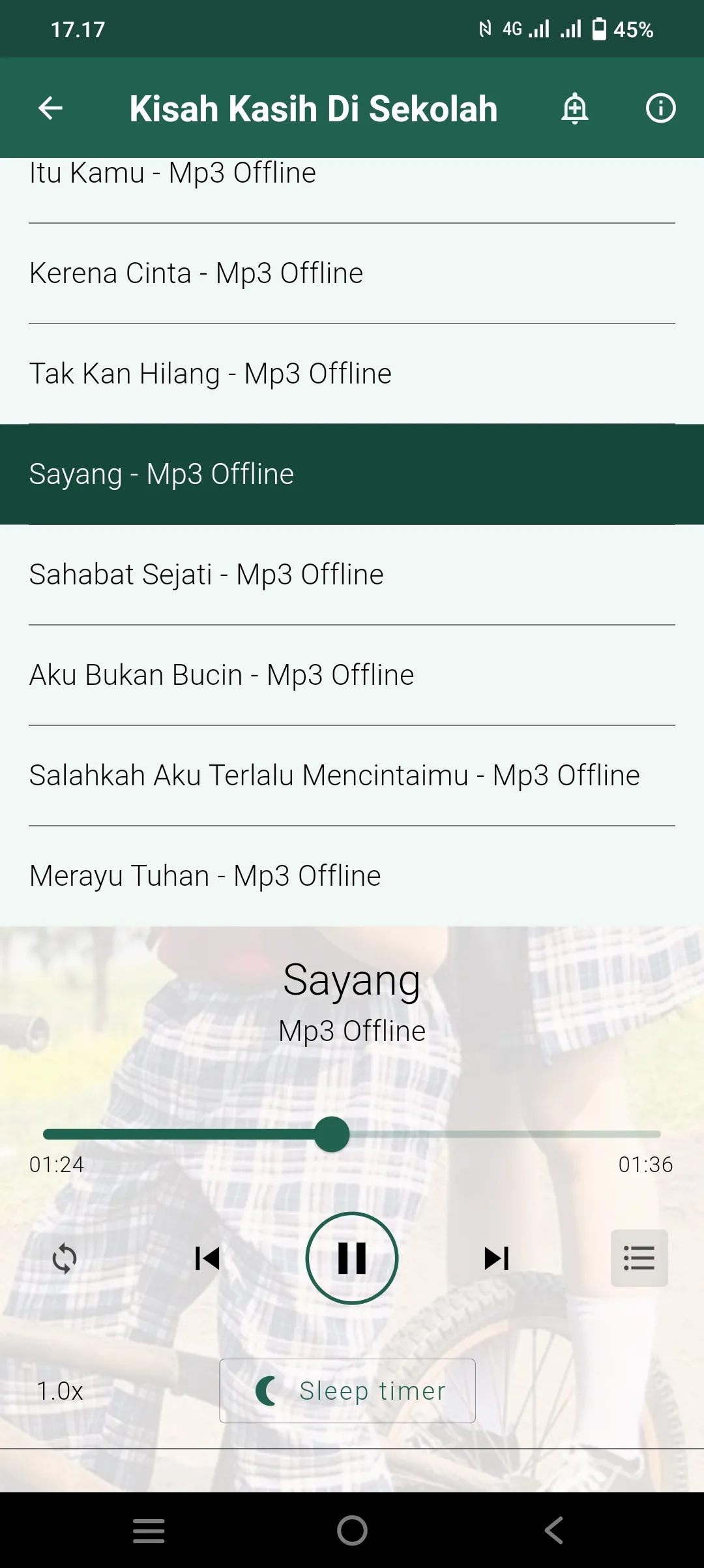 Sayang ost Dari Jendela SMP | Indus Appstore | Screenshot