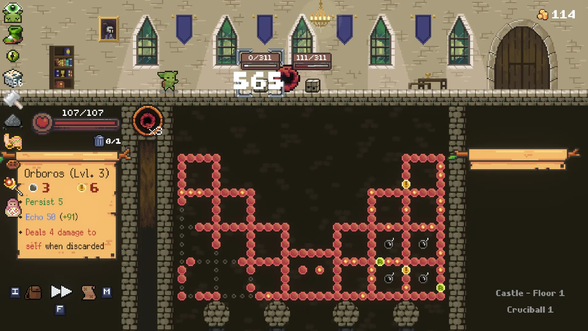 Peglin - A Pachinko Roguelike | Indus Appstore | Screenshot