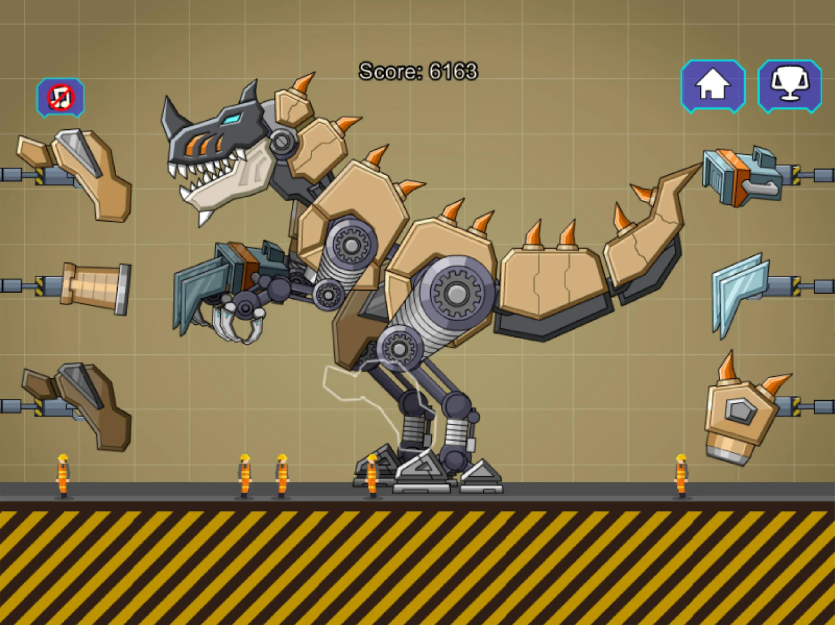 Desert T-Rex Robot Dino Army | Indus Appstore | Screenshot