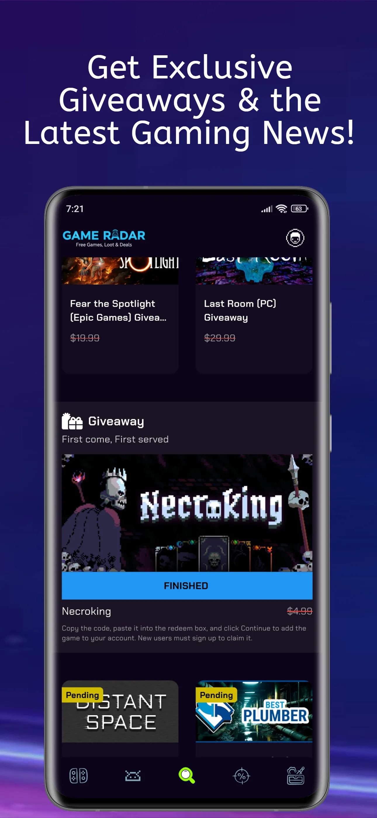 Game Radar - Freebie Tracker | Indus Appstore | Screenshot
