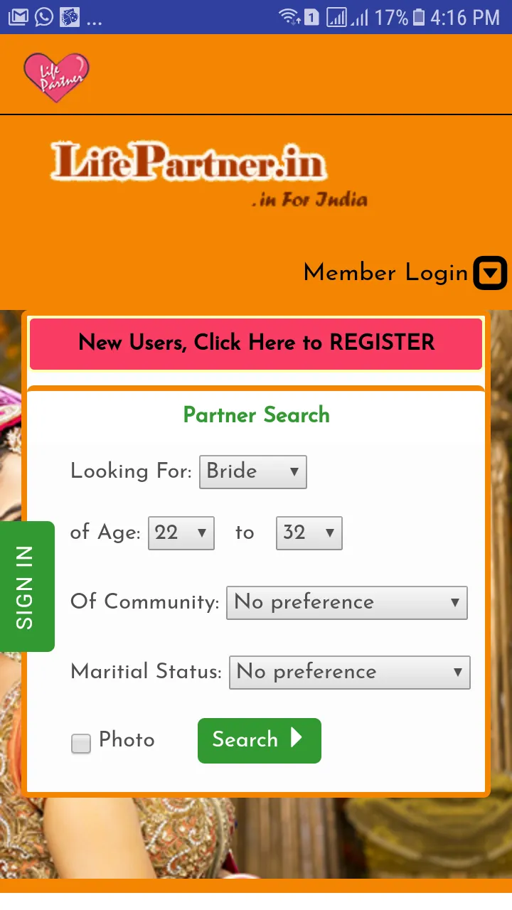 LifePartner.in - Matrimony App | Indus Appstore | Screenshot