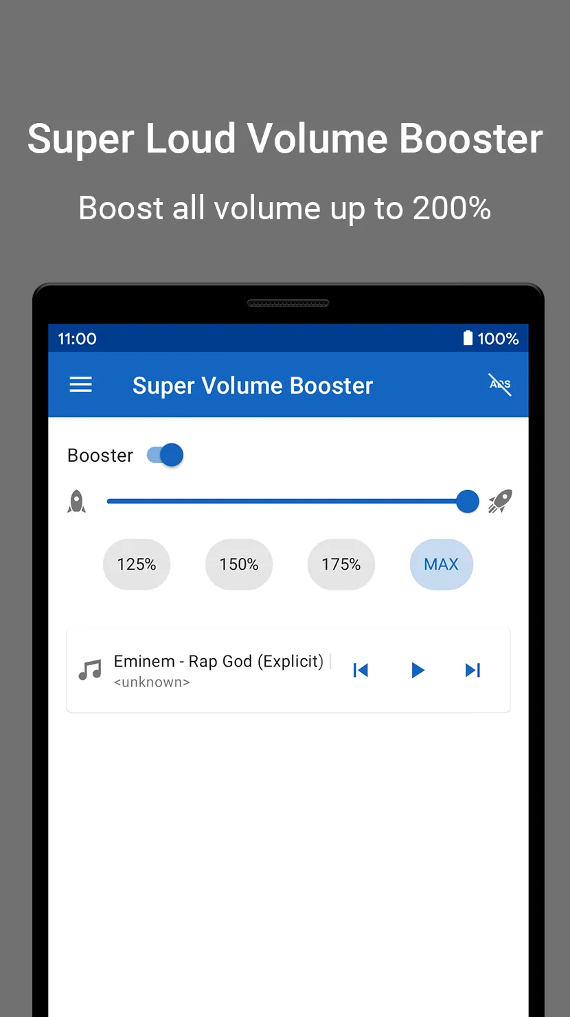 Volume+: Volume Booster, Sound | Indus Appstore | Screenshot