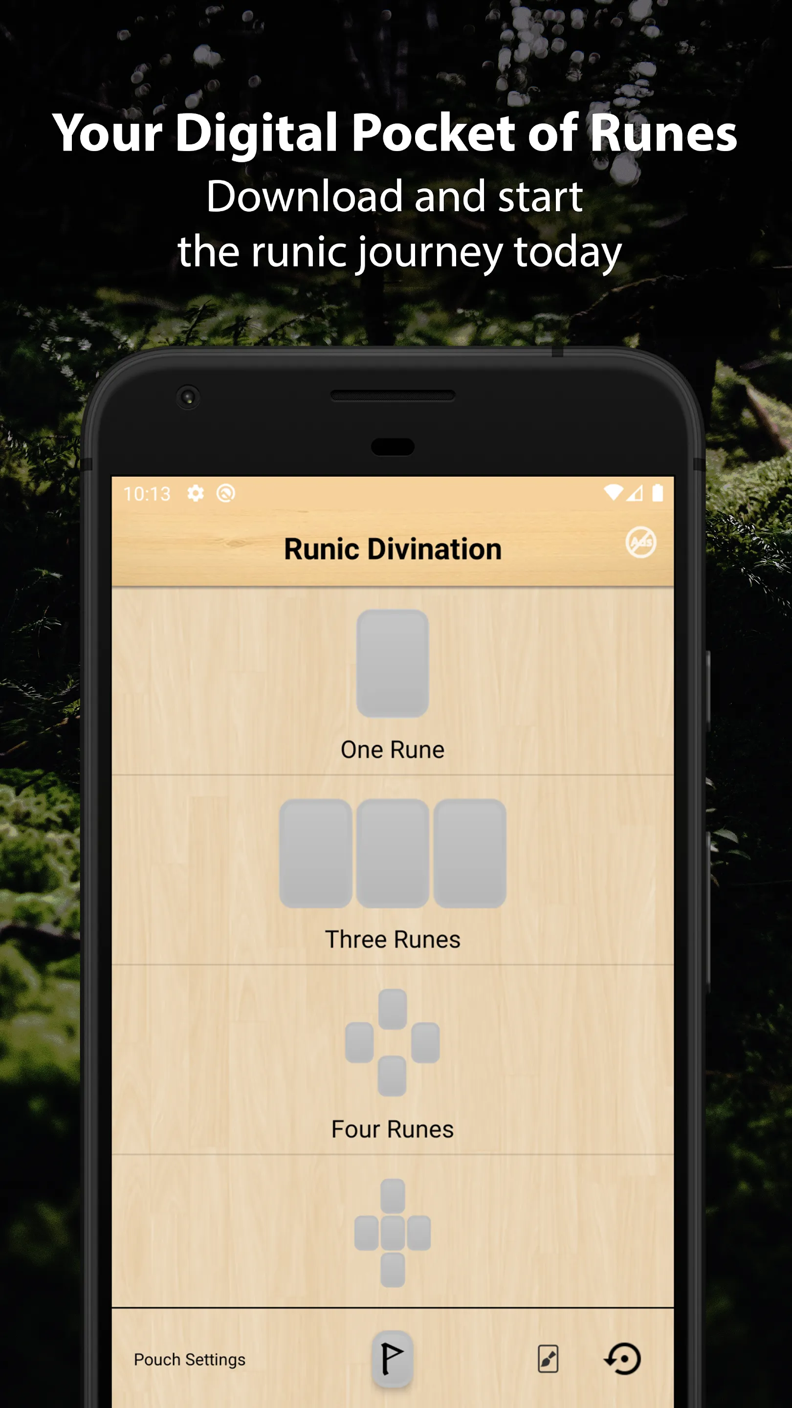 Runic Divination - Runes Tarot | Indus Appstore | Screenshot