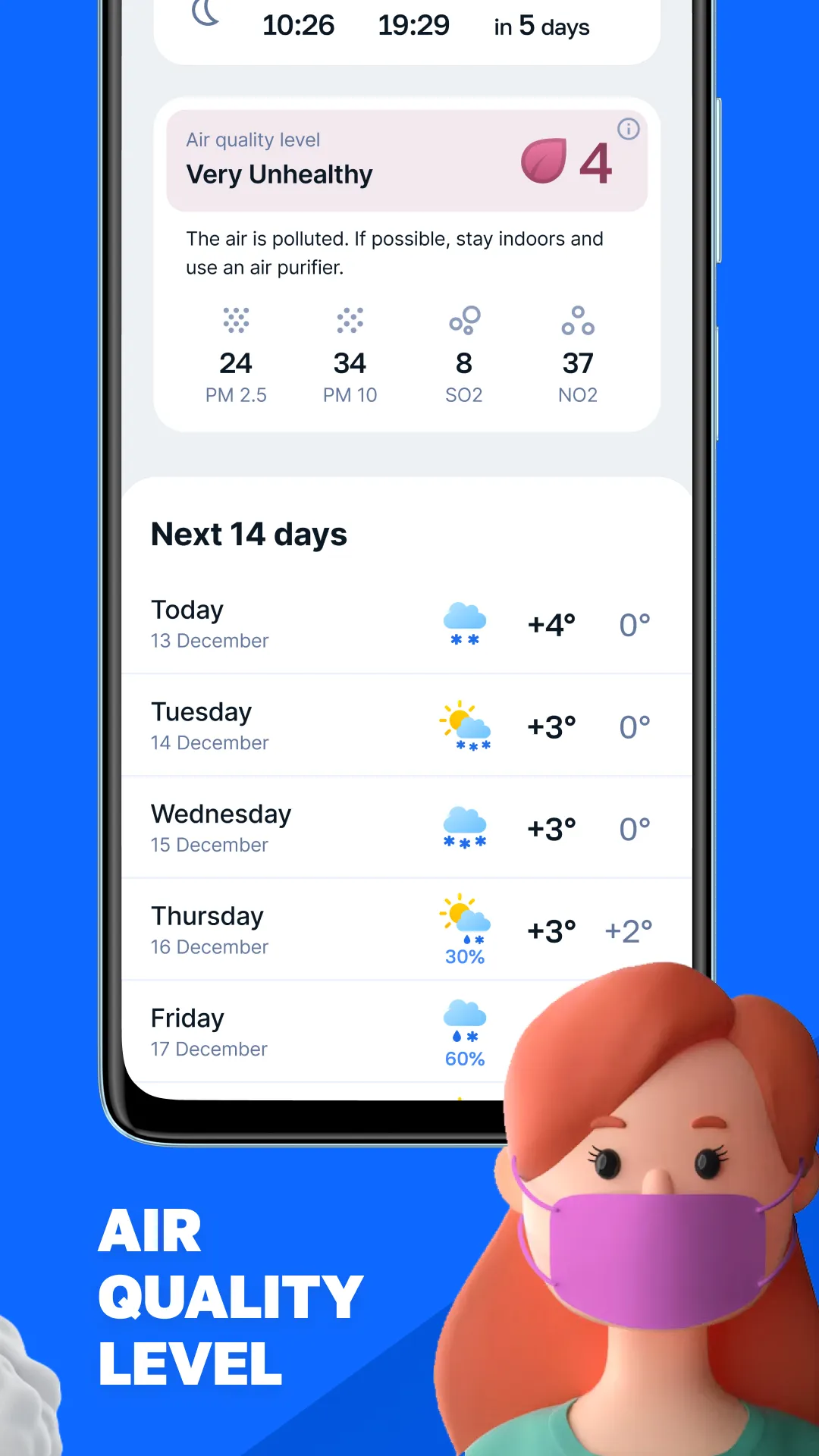 Meteoprog - Weather forecast | Indus Appstore | Screenshot