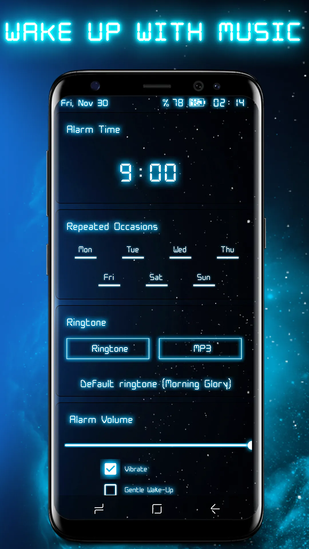 Digital Alarm Clock | Indus Appstore | Screenshot