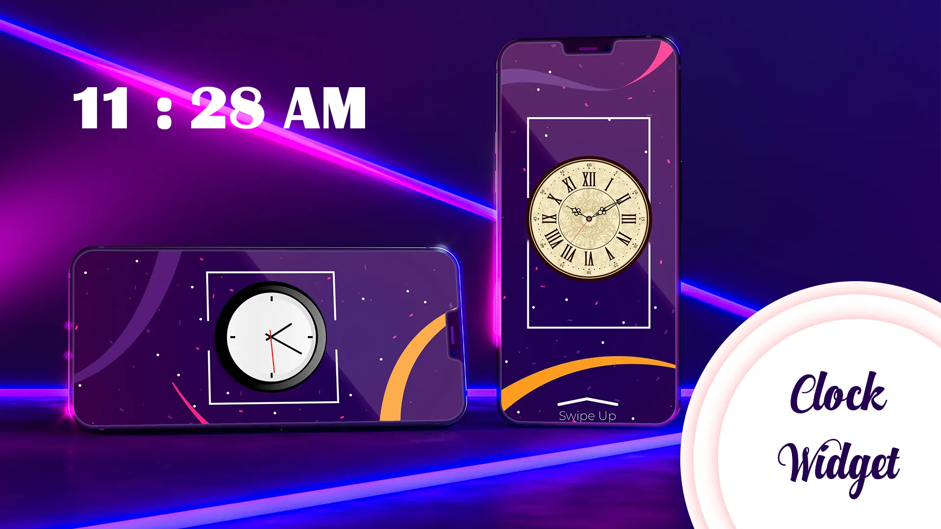 Analog Clock Widget - Home Scr | Indus Appstore | Screenshot