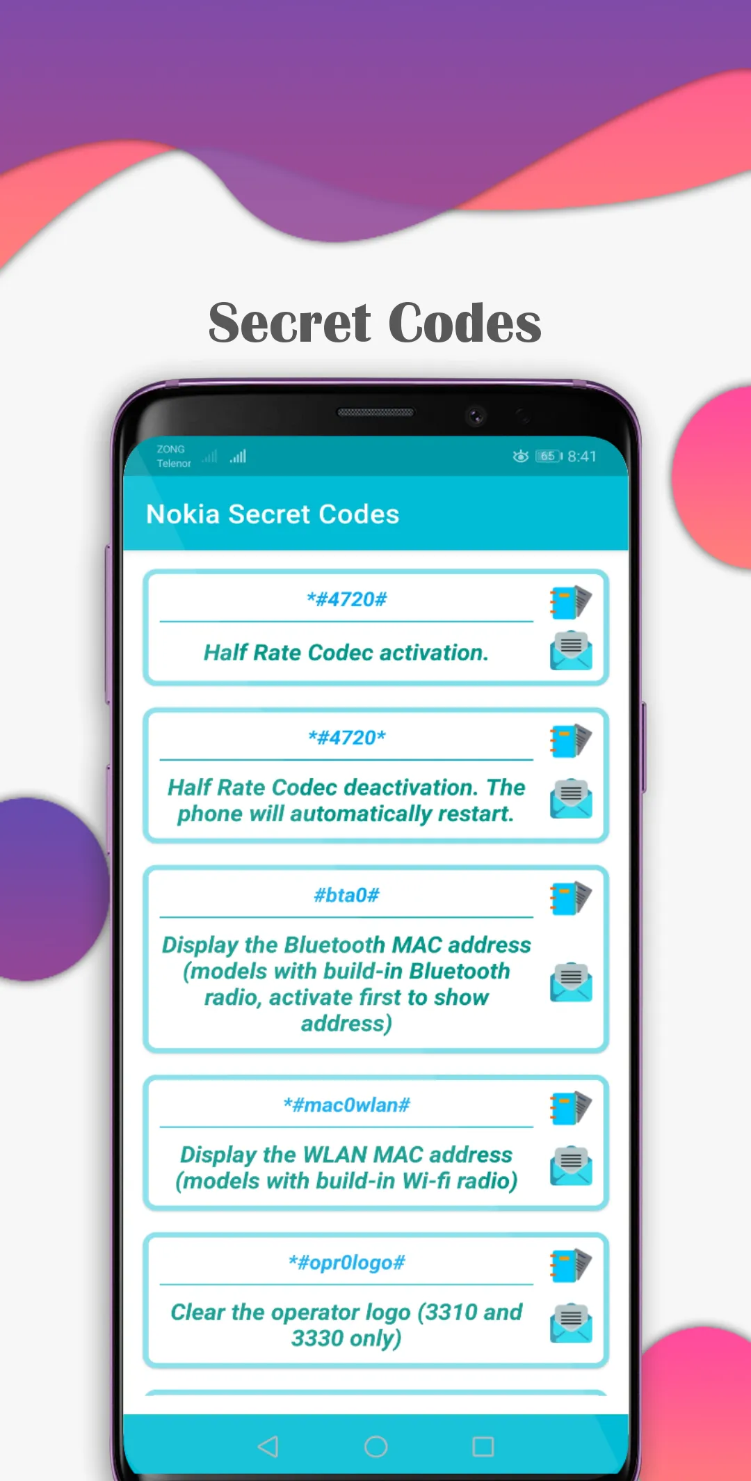 Latest Mobile Secret Codes | Indus Appstore | Screenshot