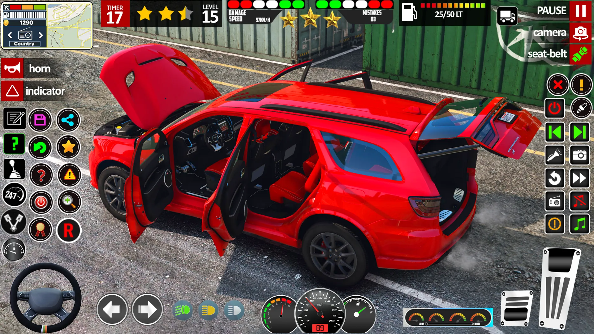 Uphill Mountain Jeep Driver 3D | Indus Appstore | Screenshot