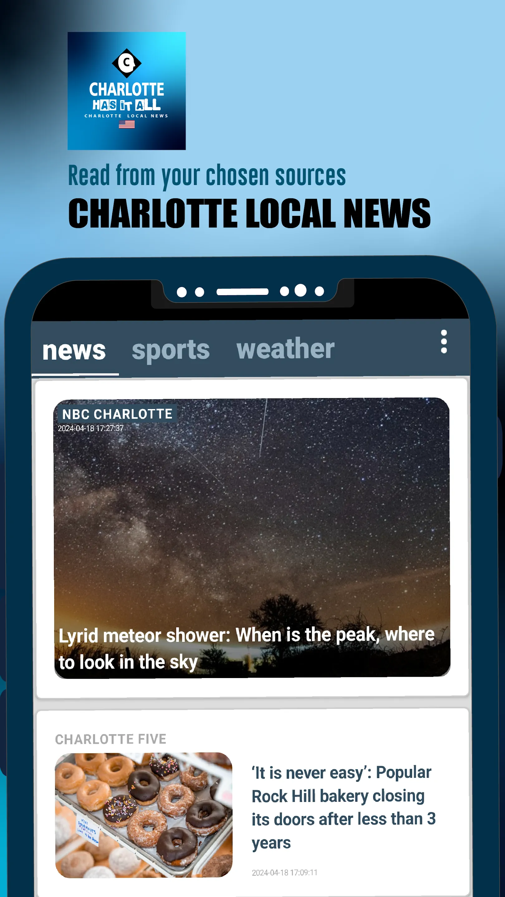 Charlotte Has It All - News | Indus Appstore | Screenshot