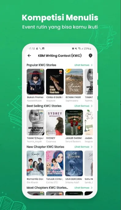 KBM App - Baca Novel dan Buku | Indus Appstore | Screenshot