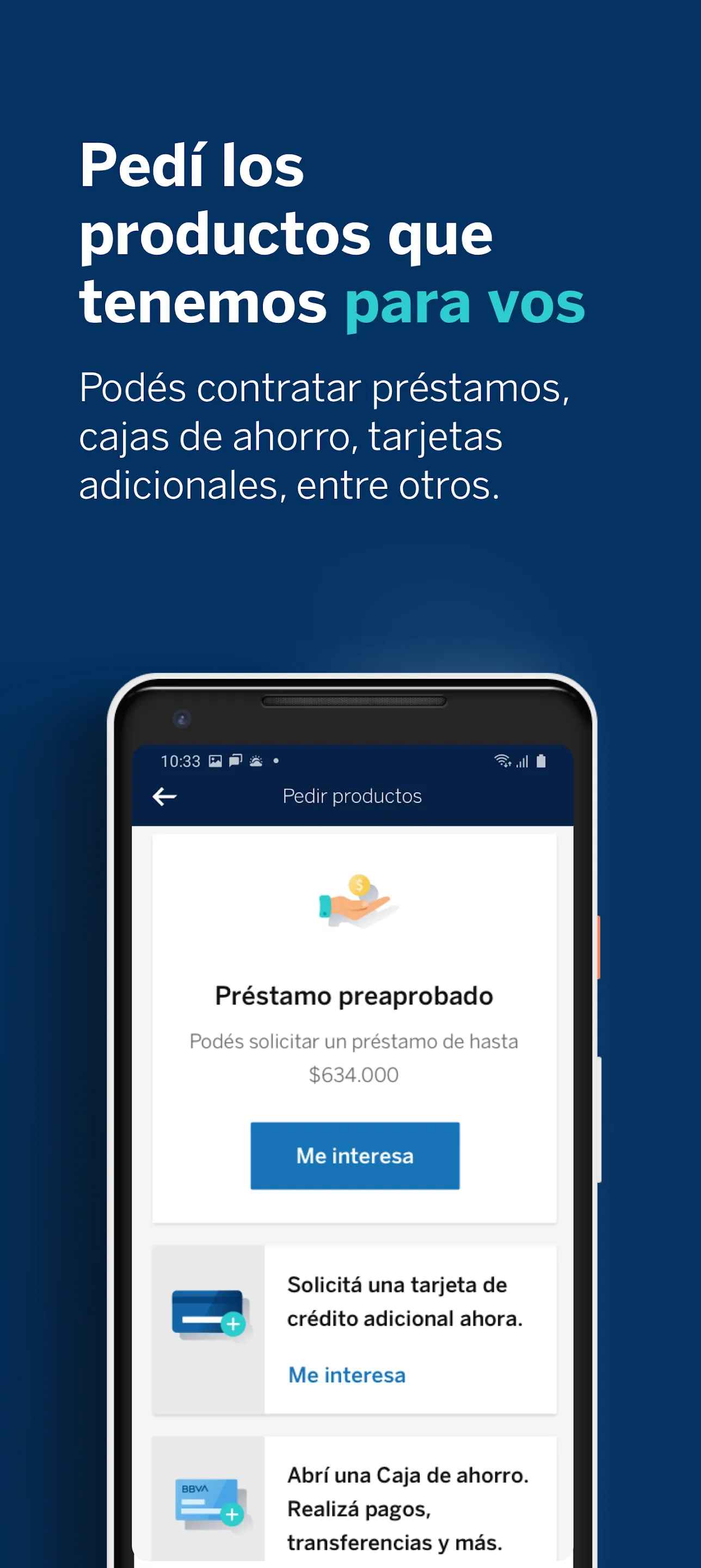 BBVA Argentina | Indus Appstore | Screenshot