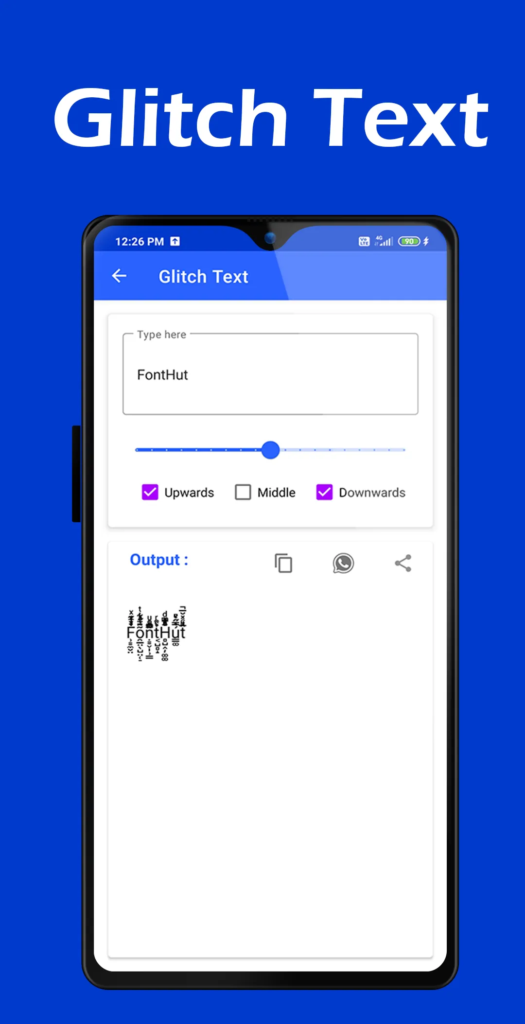 FontHut: Stylish text maker | Indus Appstore | Screenshot