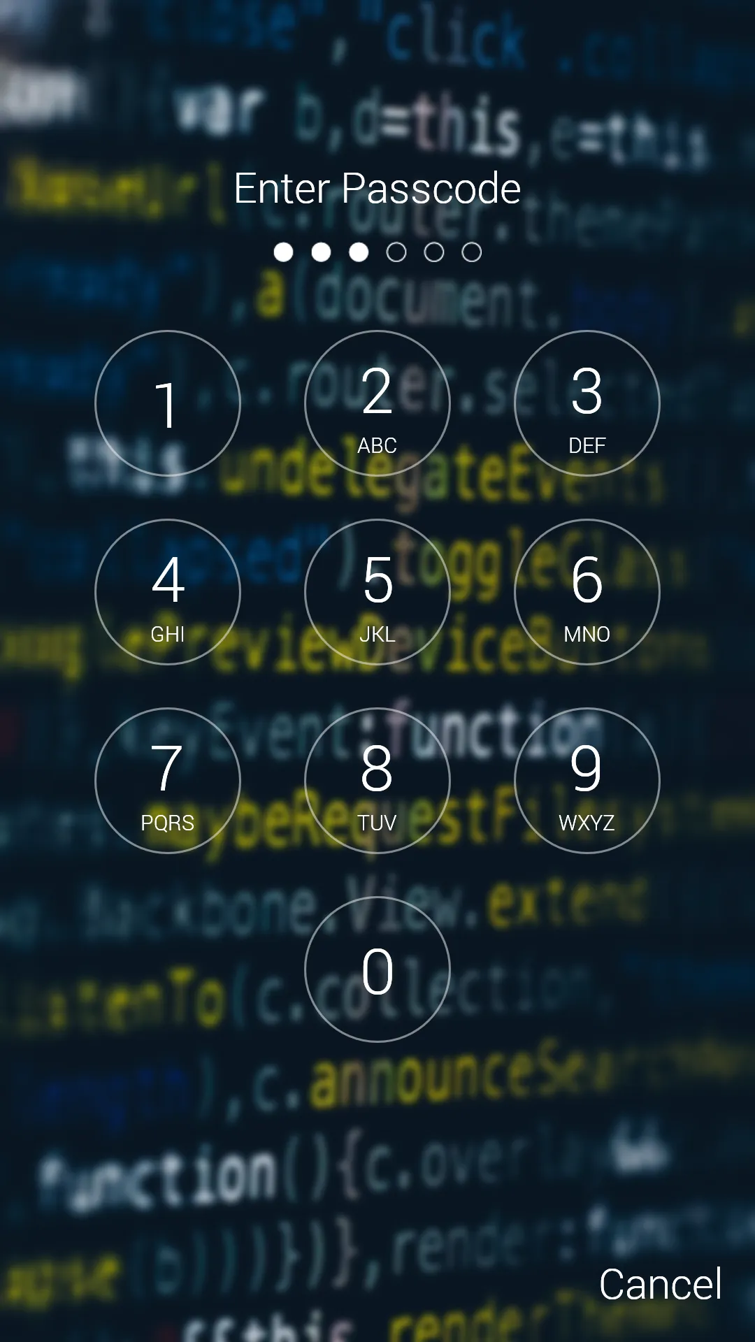 Programming Code Lock Screen | Indus Appstore | Screenshot