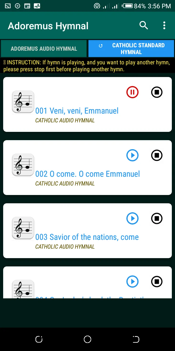 Catholic Hymnal | Indus Appstore | Screenshot