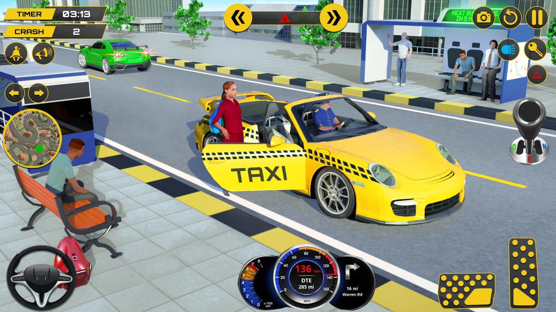 Taxi Games: City Car Driving | Indus Appstore | Screenshot