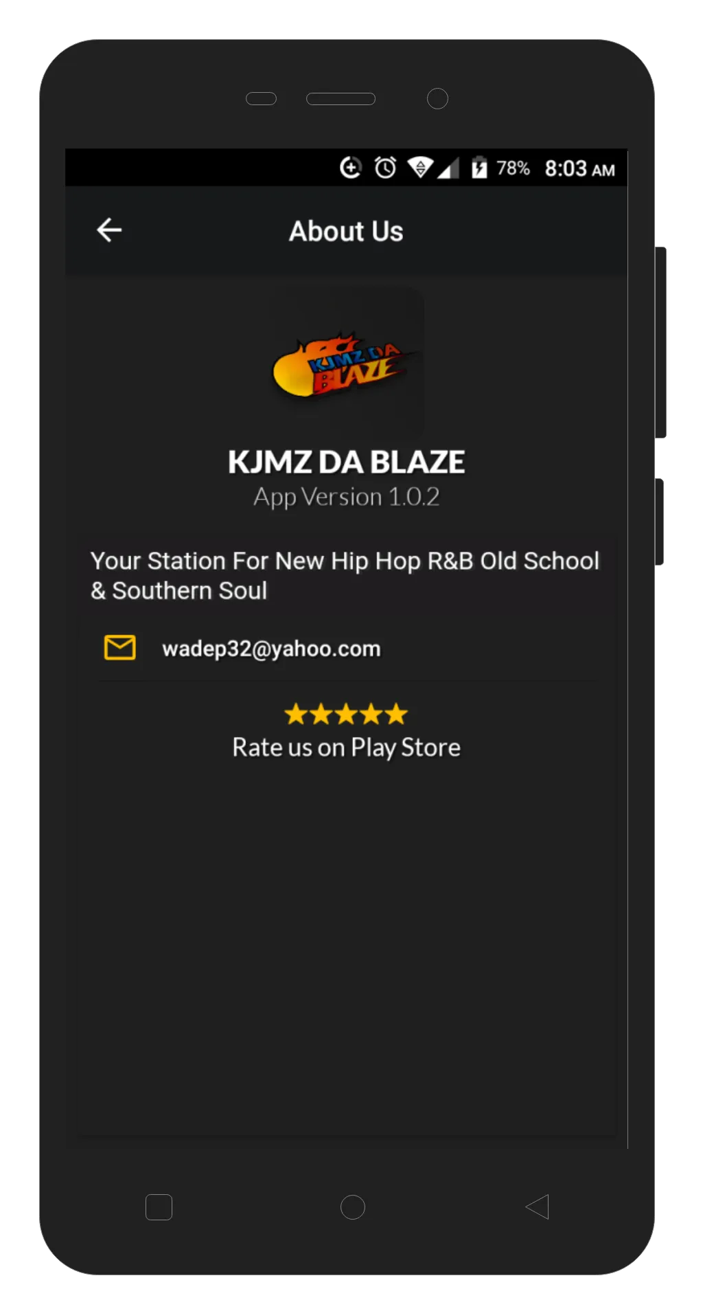 KJMZ DA BLAZE | Indus Appstore | Screenshot