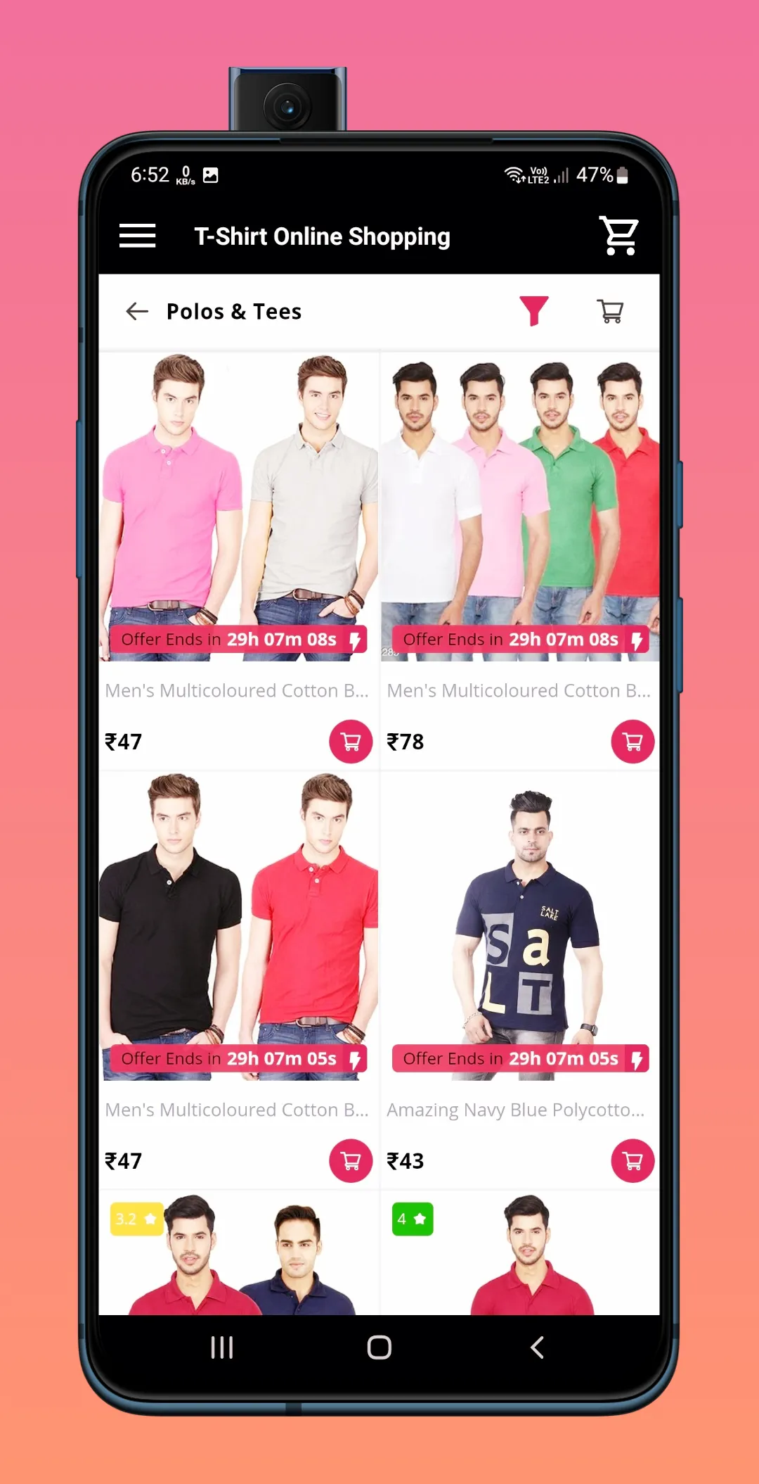 T-Shirt Online Shopping | Indus Appstore | Screenshot