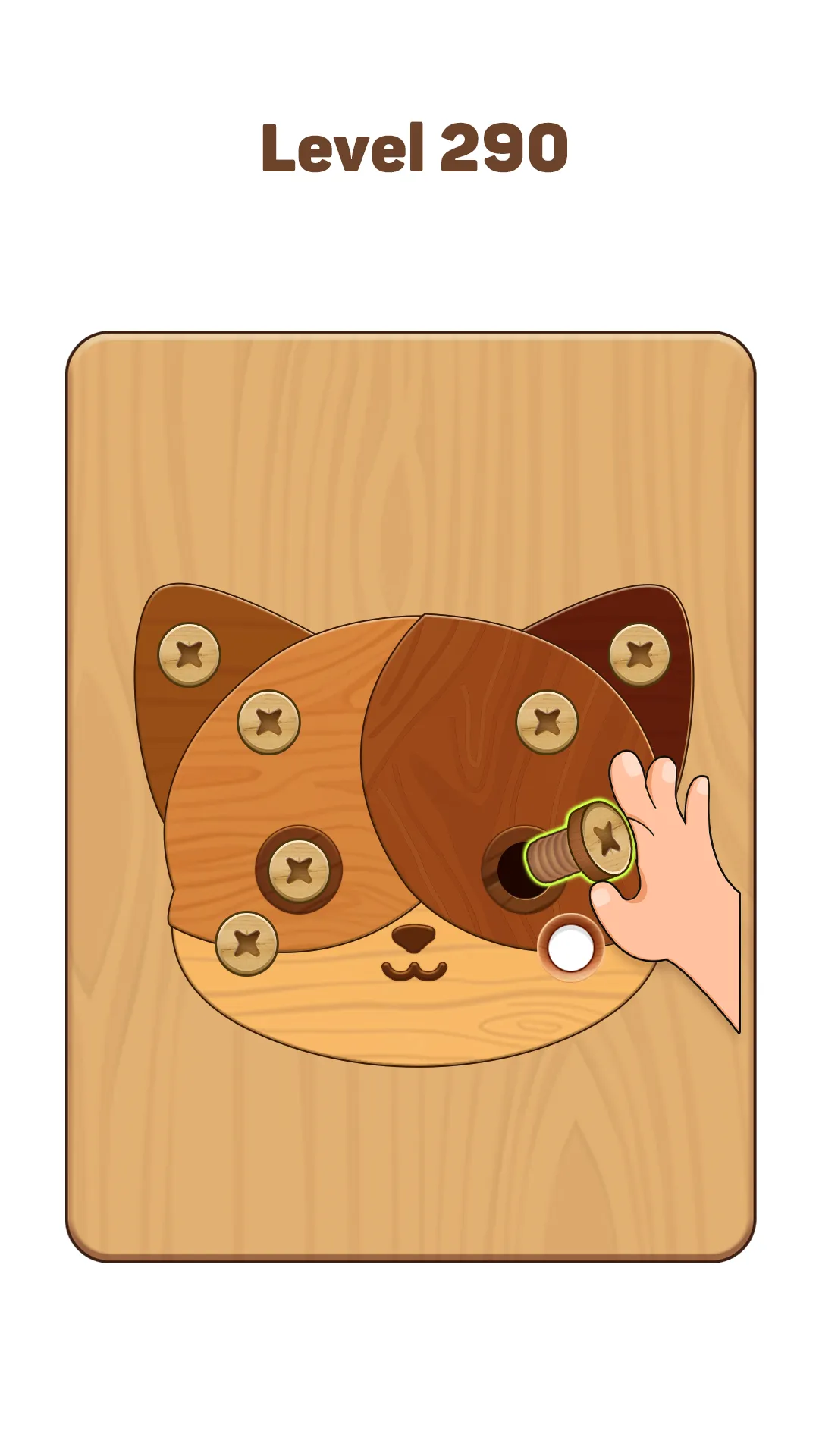 Wood Nuts & Bolts: Wood Puzzle | Indus Appstore | Screenshot