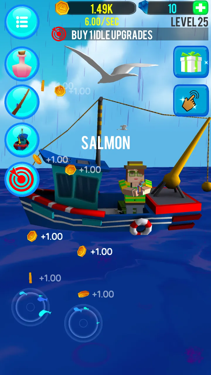 Fishing Clicker Game | Indus Appstore | Screenshot