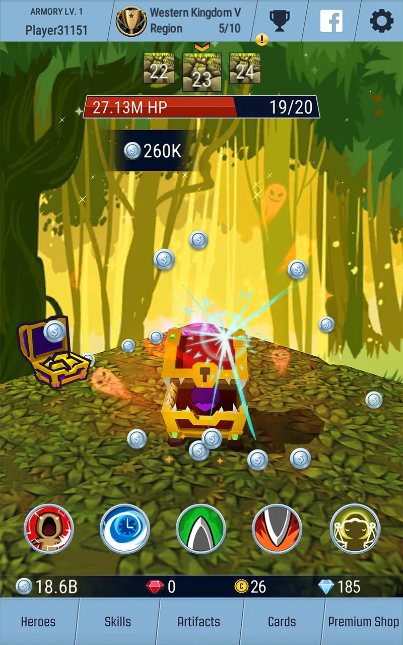 Tap Adventure Hero: Clicker 3D | Indus Appstore | Screenshot