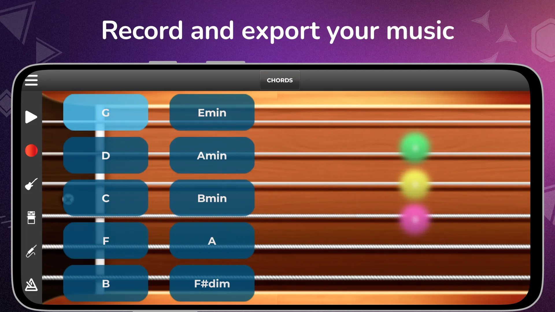 Guitar Solo: chords scales Fx | Indus Appstore | Screenshot