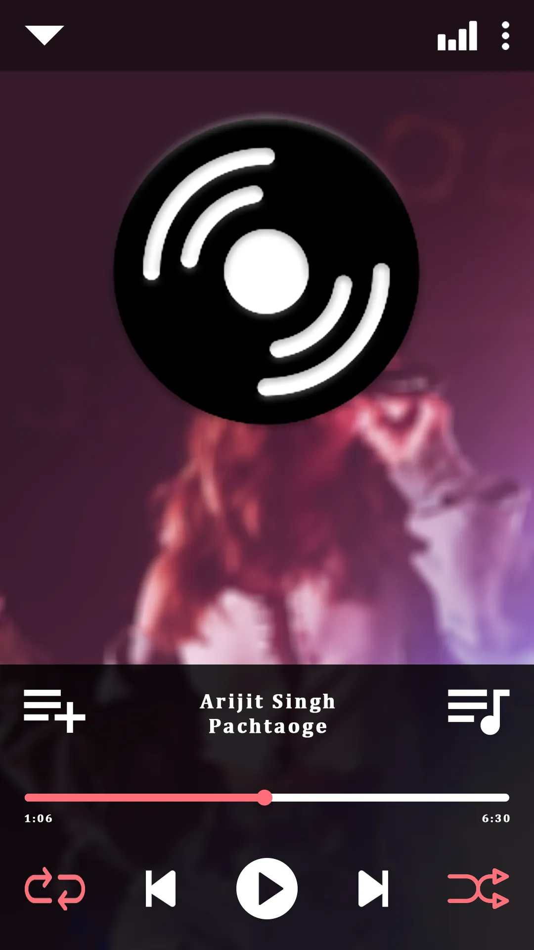 Ultra Music Player for Android | Indus Appstore | Screenshot