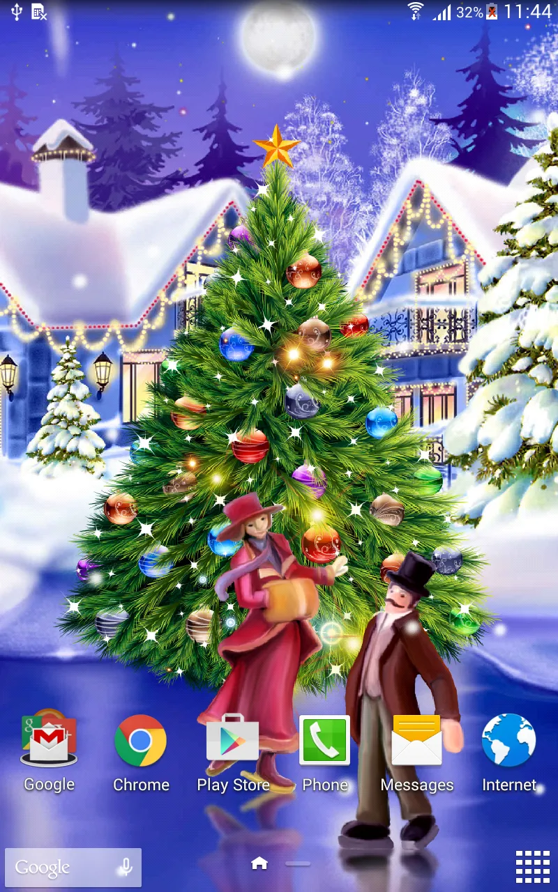 Christmas Rink Live Wallpaper | Indus Appstore | Screenshot