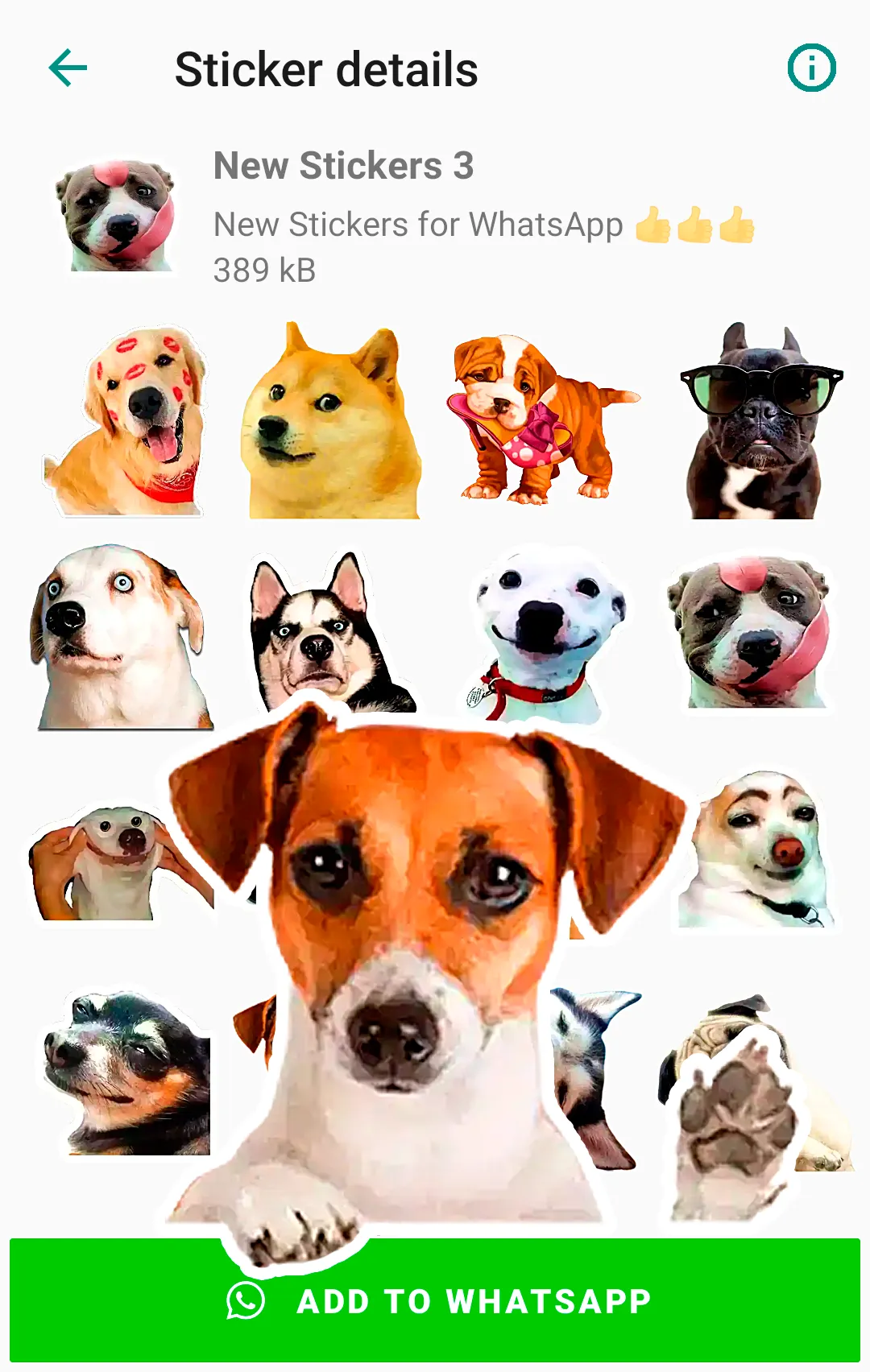 Emoji Stickers for WhatsApp | Indus Appstore | Screenshot