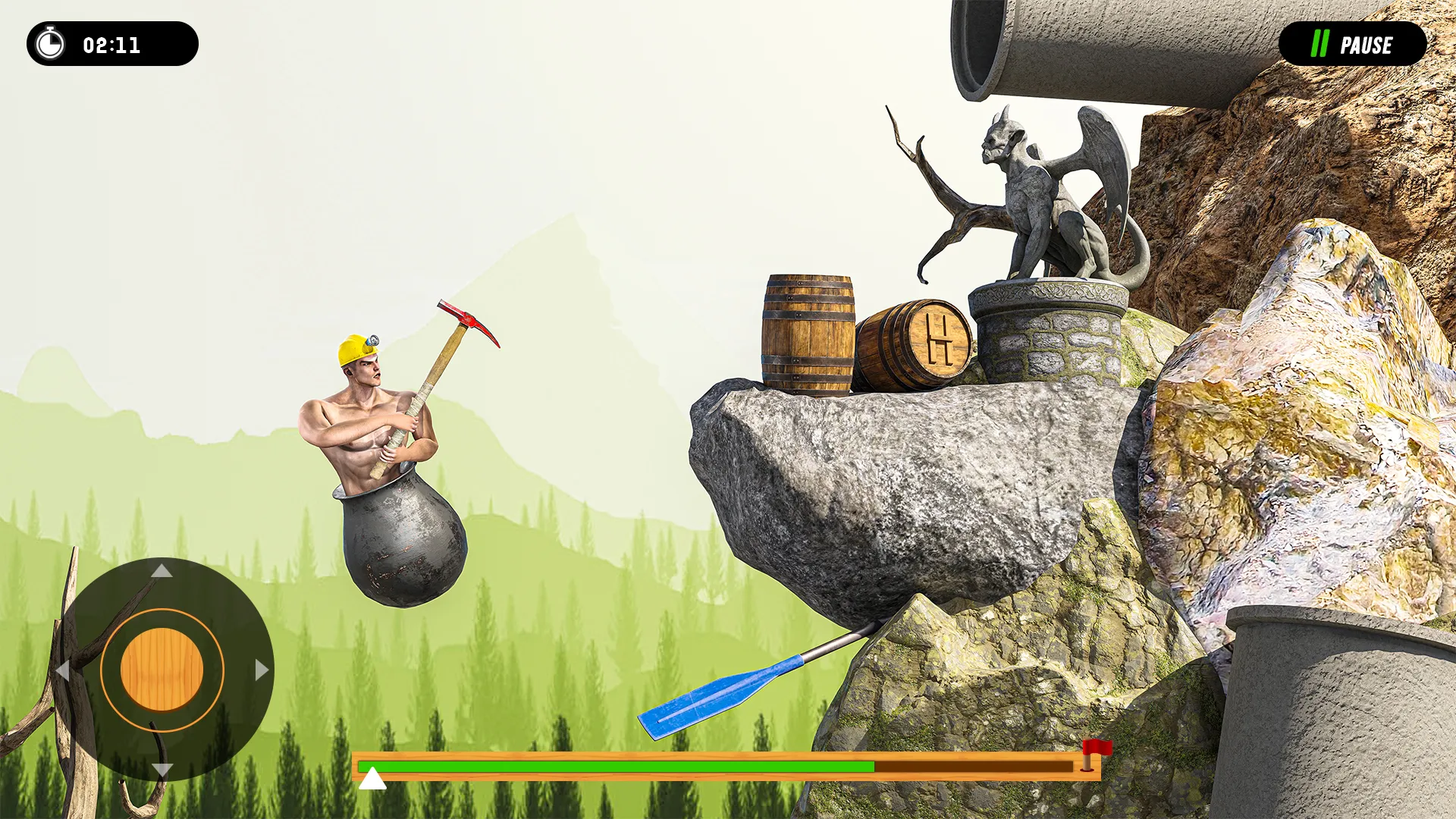 Hammer Climber Man: Pot Man 3D | Indus Appstore | Screenshot