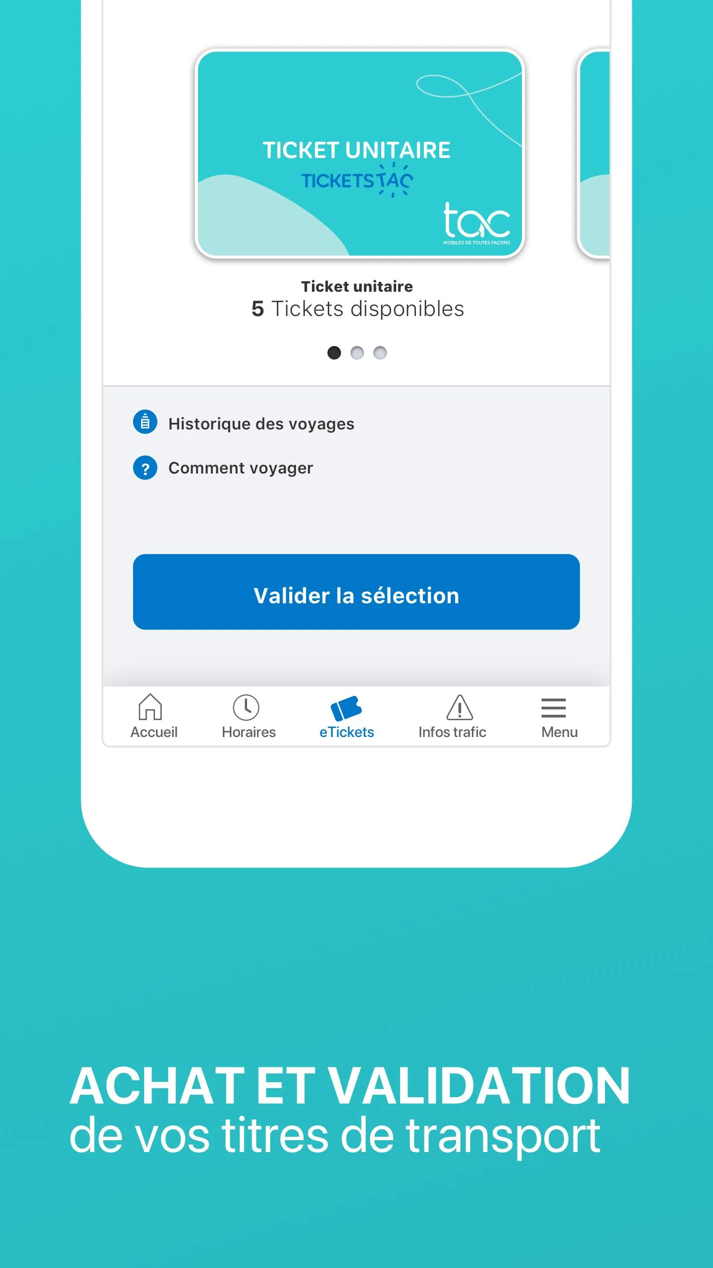 TAC Mobilités | Indus Appstore | Screenshot