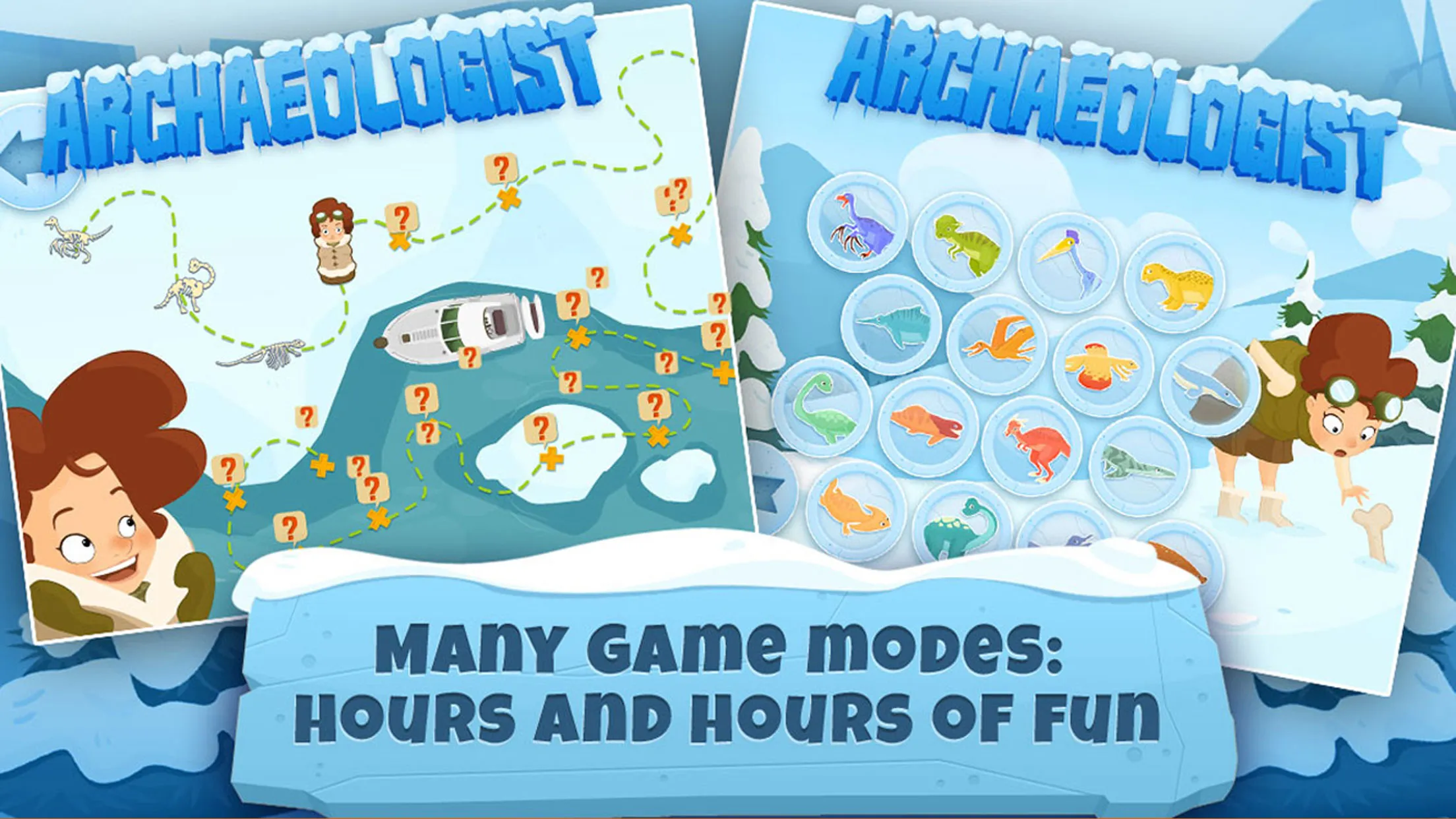 Archaeologist - Dinosaur Games | Indus Appstore | Screenshot