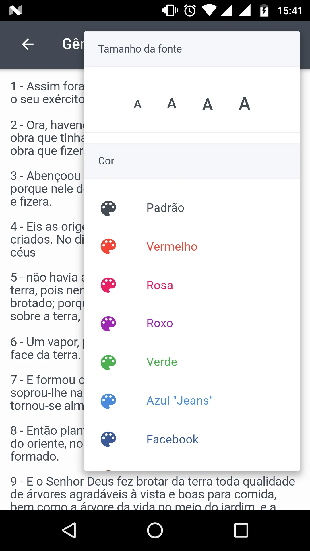 Bíblia Sagrada com Hinários | Indus Appstore | Screenshot