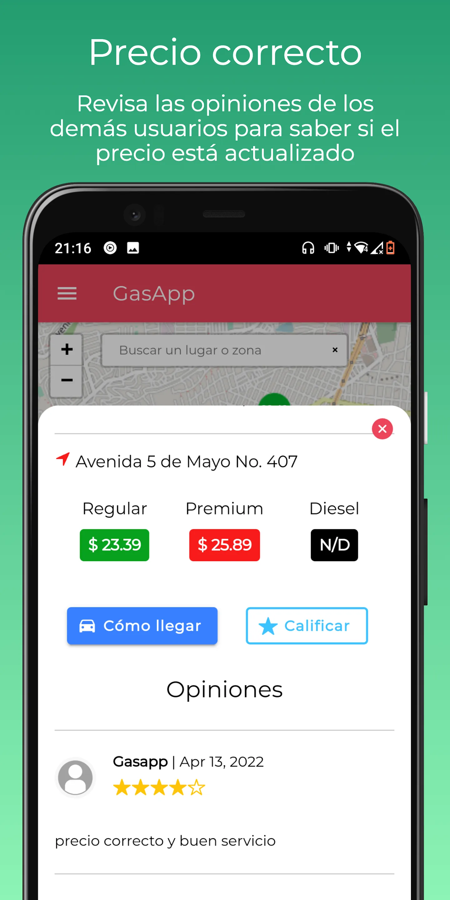 GasApp - Gasolina barata en MX | Indus Appstore | Screenshot