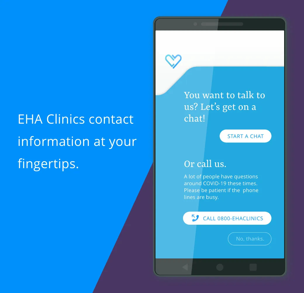 EHA Clinics HealthMate | Indus Appstore | Screenshot