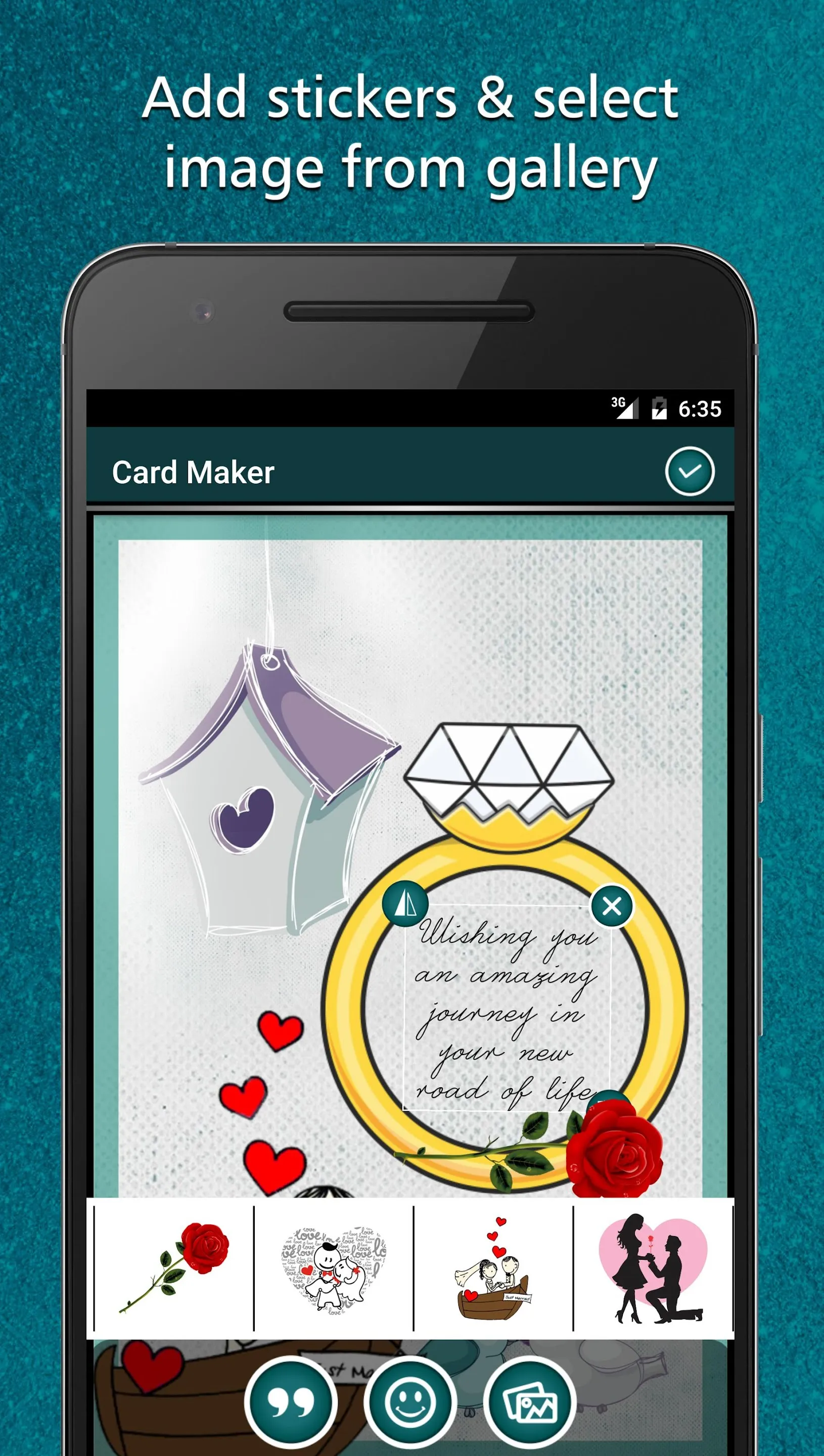 Wedding Greeting Card Maker | Indus Appstore | Screenshot